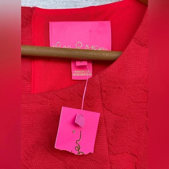 LILLY PULITZER Knowles Floral Jacquard minidress size small - Picture 13 of 17